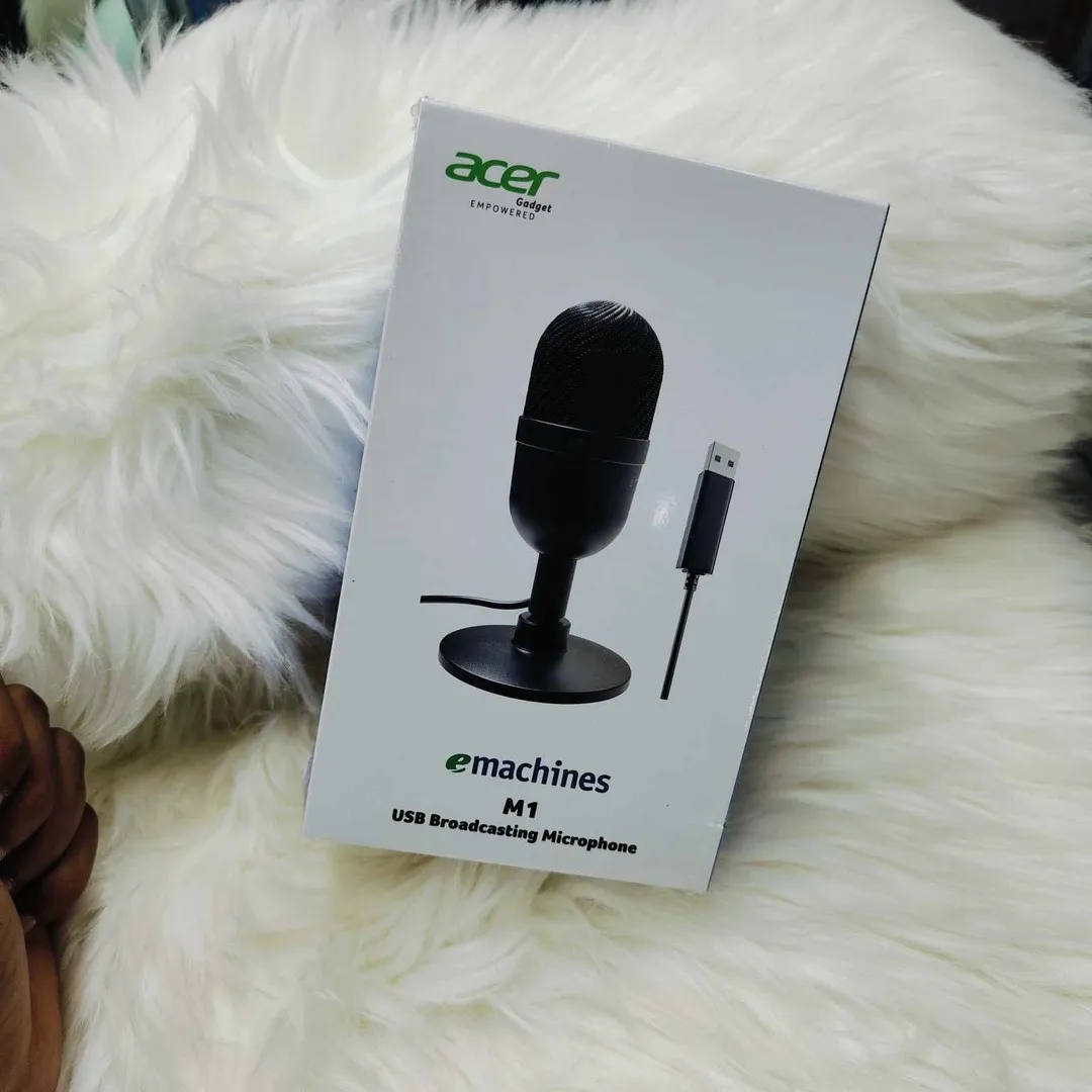 Acer USB Broadcasting Microphone, Black, M1 - Price in Bangladesh