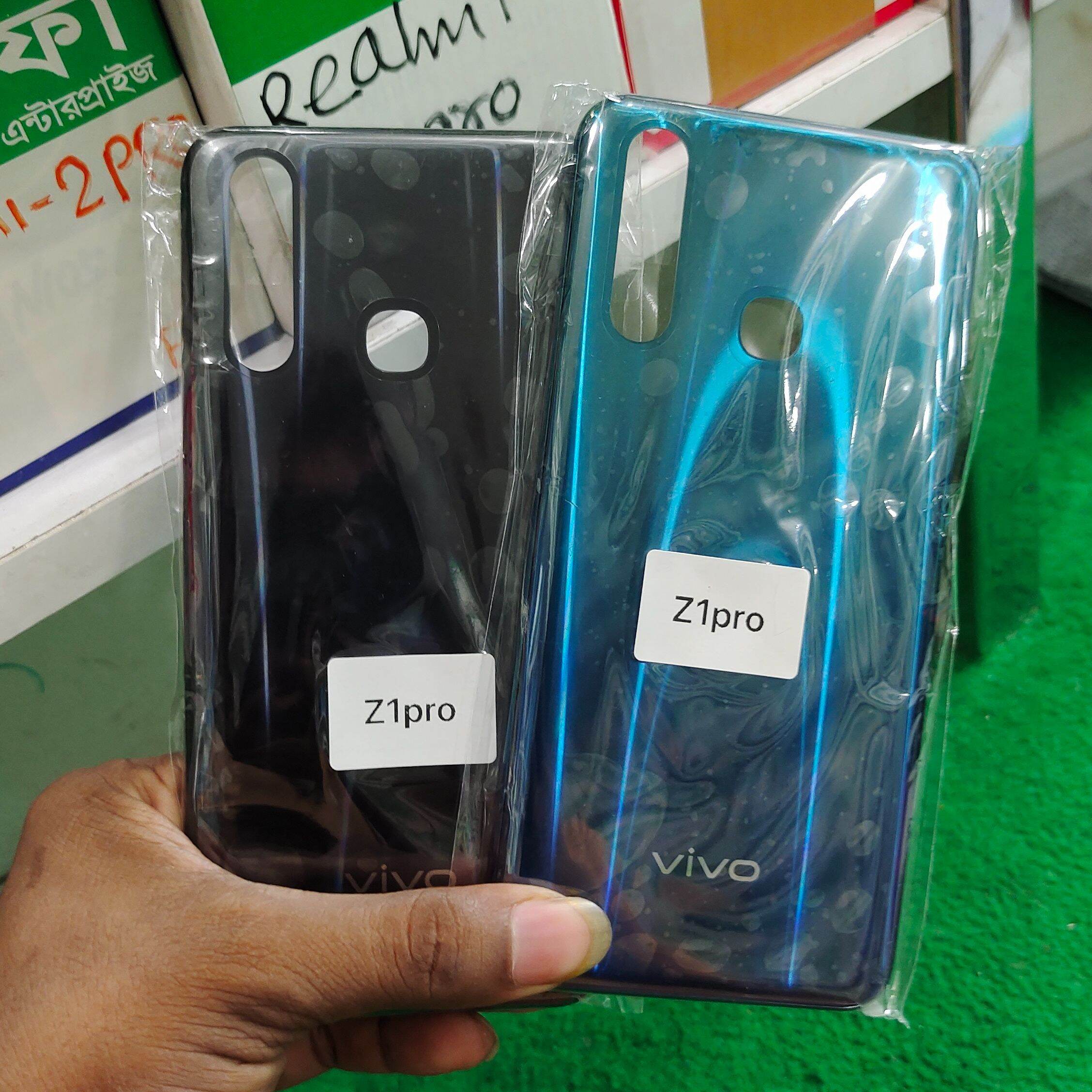 Replacement Backshell Panel + midel frame for vivo Z1Pro Battery Back Door Back panel - Price in Bangladesh