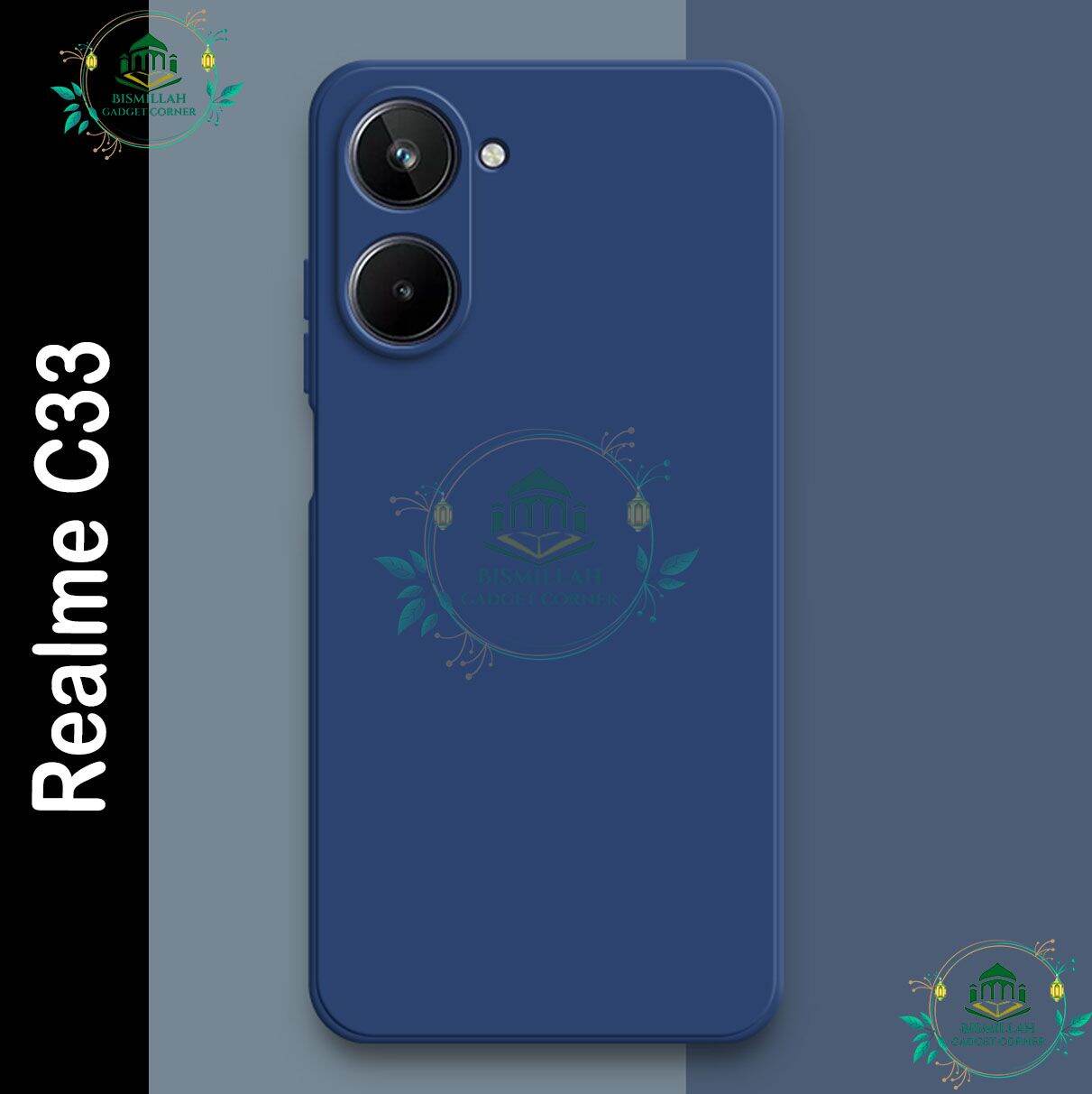 Premium Liquid Silicone Phone case for Realme C33 Liquid Silicon Mobile Back Case Soft Silicone Phone Cover - Price in Bangladesh