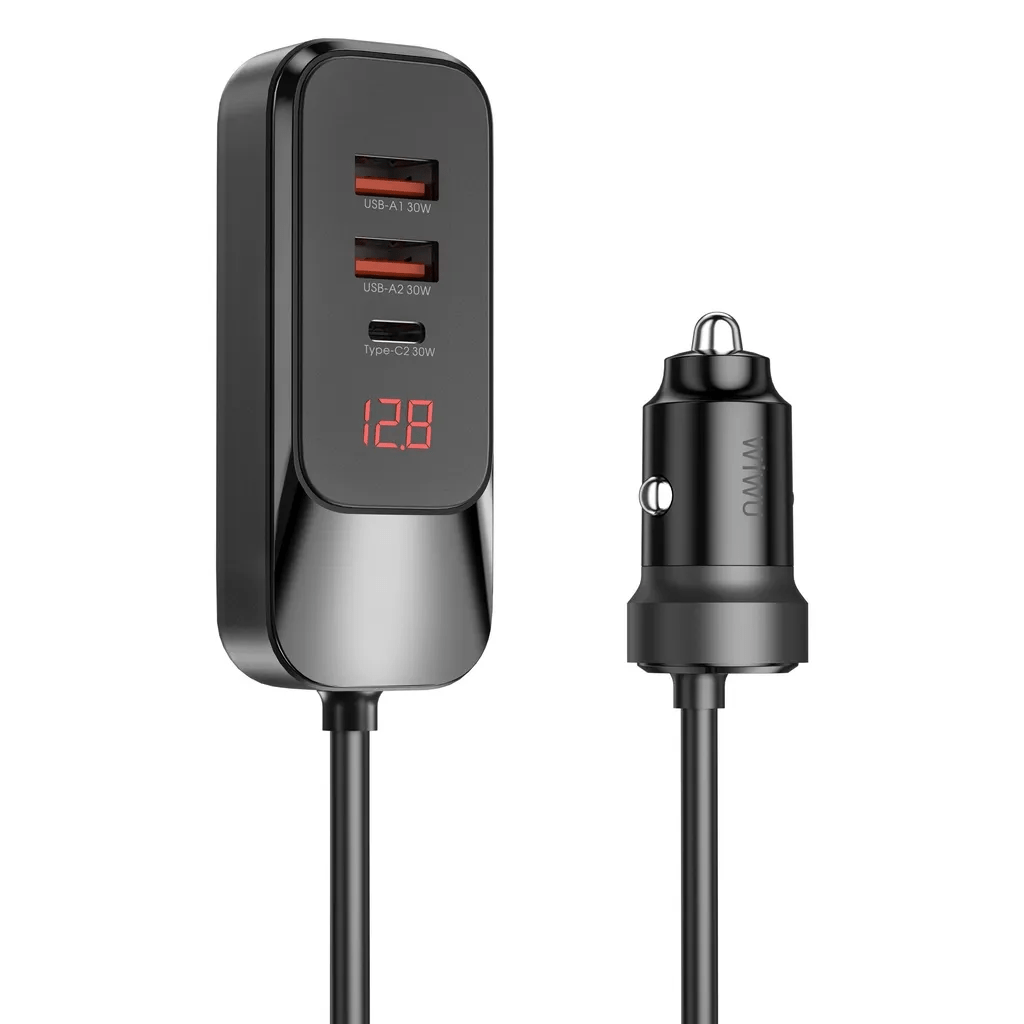 WiWU Multi-port 120W Extend Car Charger - Price in Bangladesh