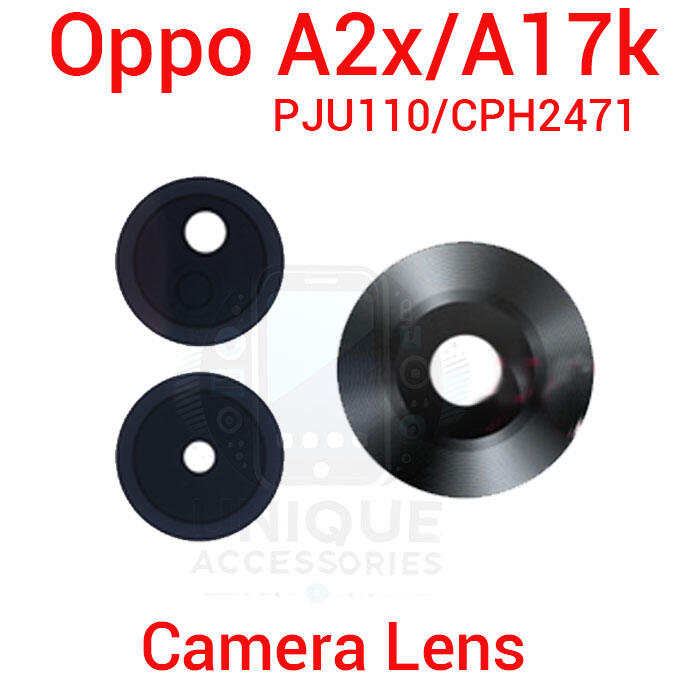 Oppo A2x/ A17k PJU110/CPH2471 Main Rear Camera Glass Lens (Not Camera Protector) - Price in Bangladesh