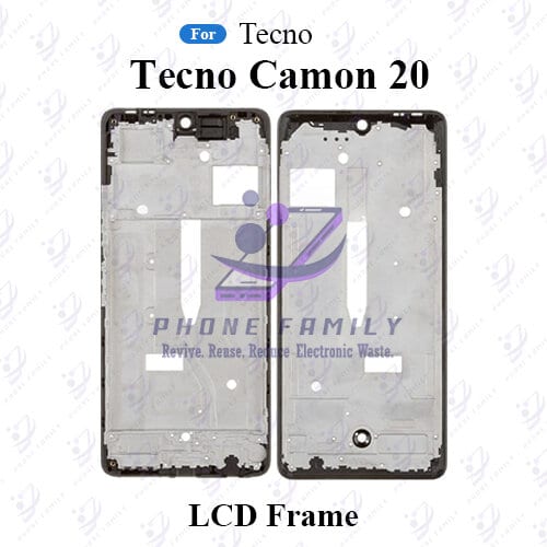 For Tecno Camon 20/Camon 20 Pro Only Front LCD Frame Middle Chassis Housing - Price in Bangladesh