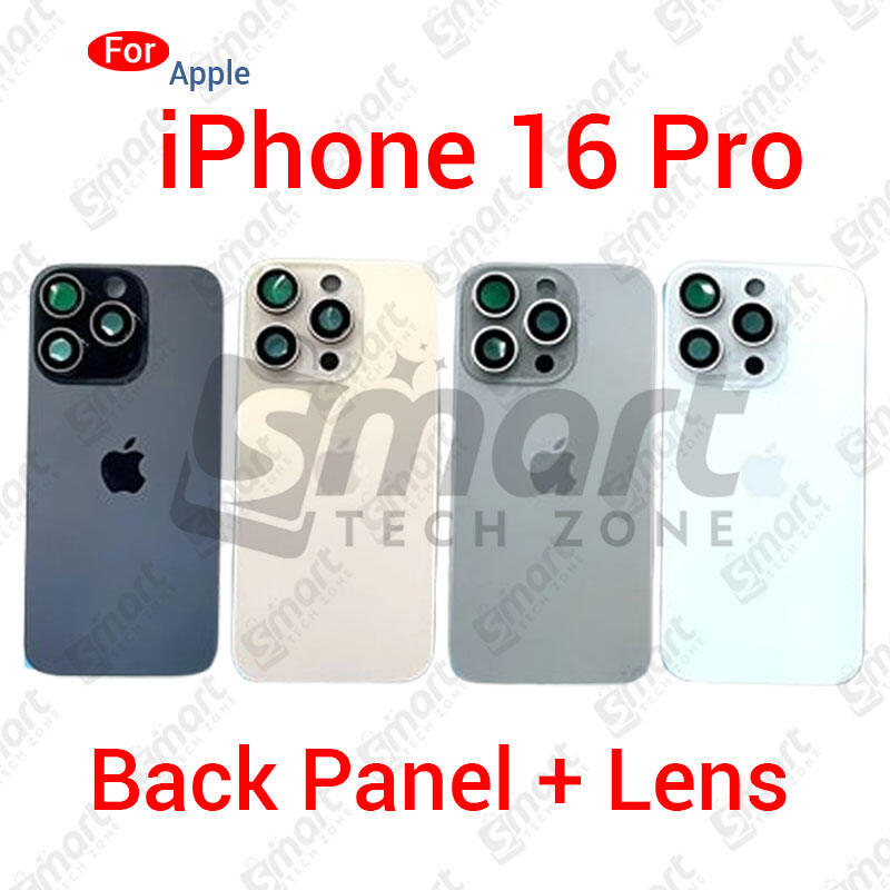 For Apple IPhone 16 Pro Back Panel/Backshell/ Casing + With Camera Lens + Side Button With Logo-All Colors Available - Price in Bangladesh
