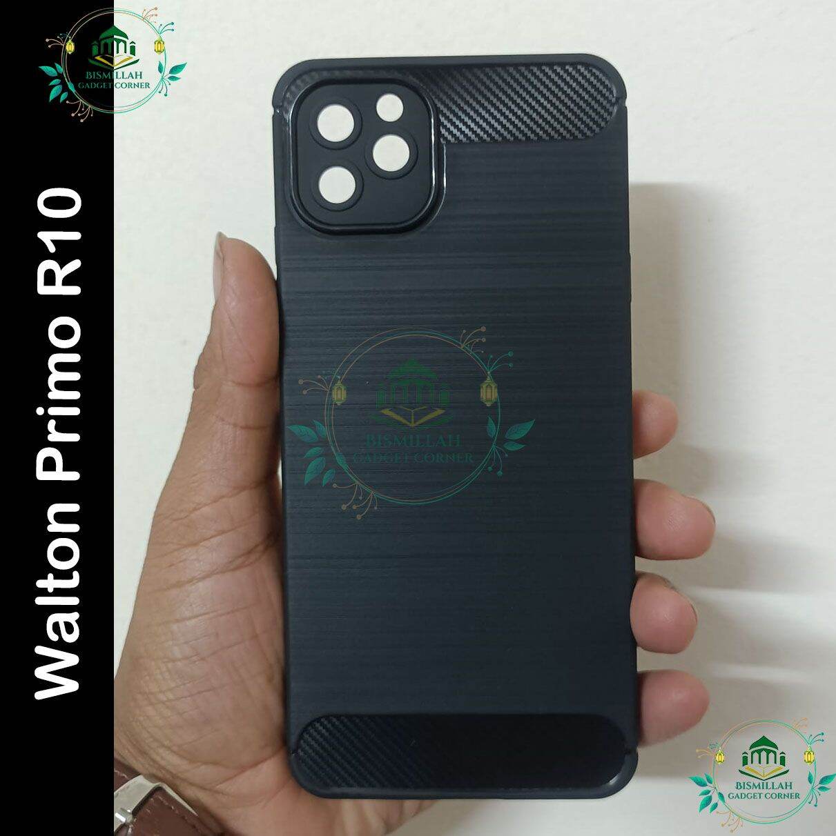 Carbon Phone case for Walton Primo R10 / R10 Carbon Mobile Back Case Soft Carbon Phone Cover