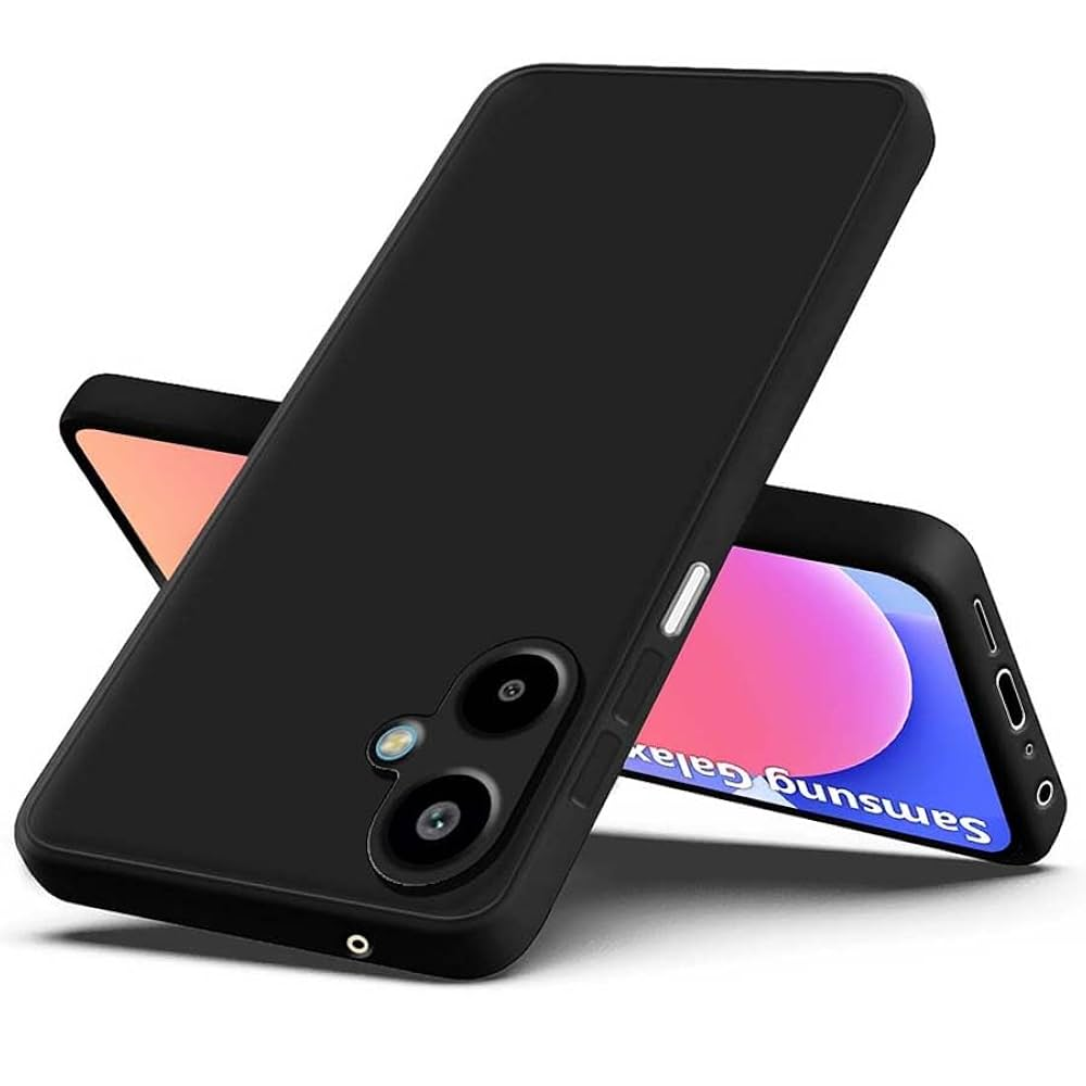 Original Premium Liquid Silicone Phone cover for Samsung Galaxy M06 5G / Samsung Galaxy F06 5G Back Cover