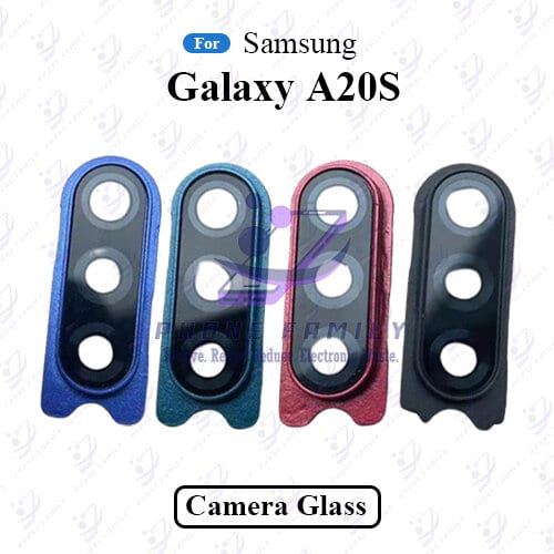 For Samsung Galaxy A20S Camera Main Glass Lens With Frame Replacement Part - Price in Bangladesh