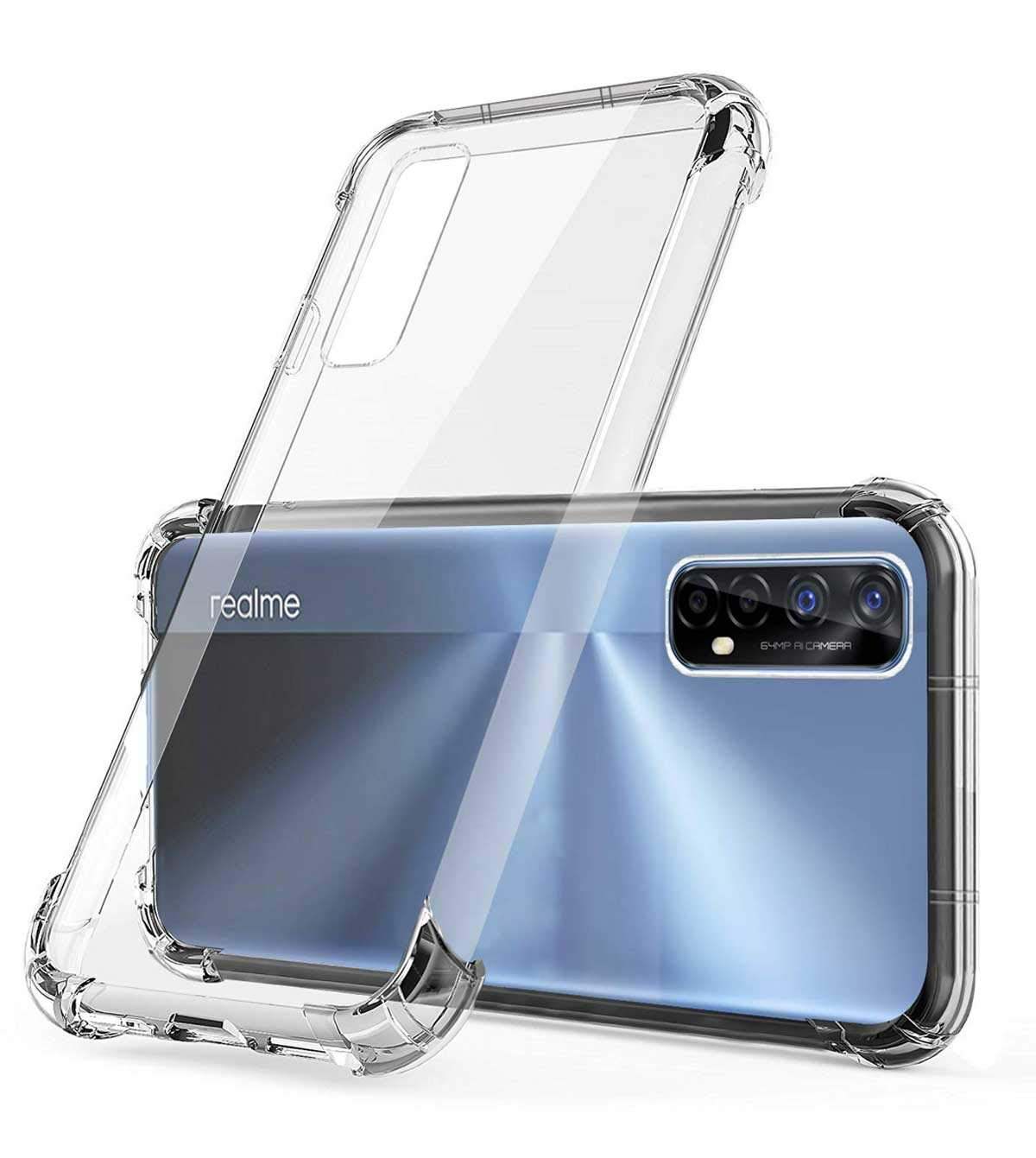 For Realme 7, Narzo , Narzo 20 Pro Clear Cover Soft Thin Anti-Scratches Crystal Case