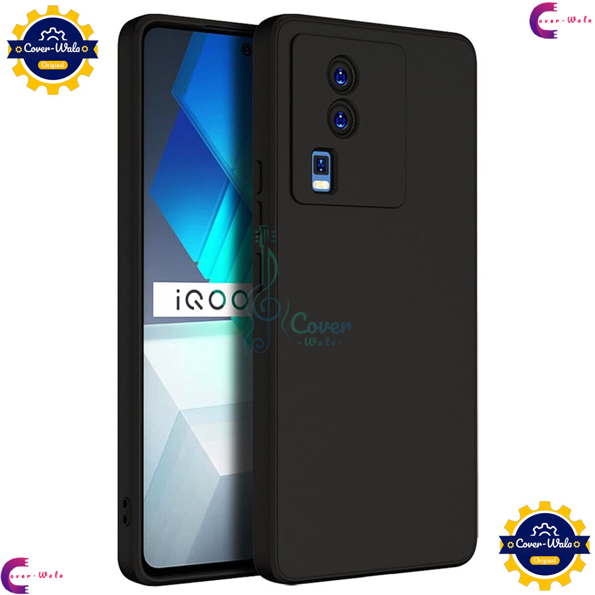 Transparent Back Clear Cover case + Xundd Protective Cover + Silicone Back Cover With Camera Protection Specially Designed For vivo iQOO Neo 7 5G / vivo iQOO Neo 7 PRO 5G Back