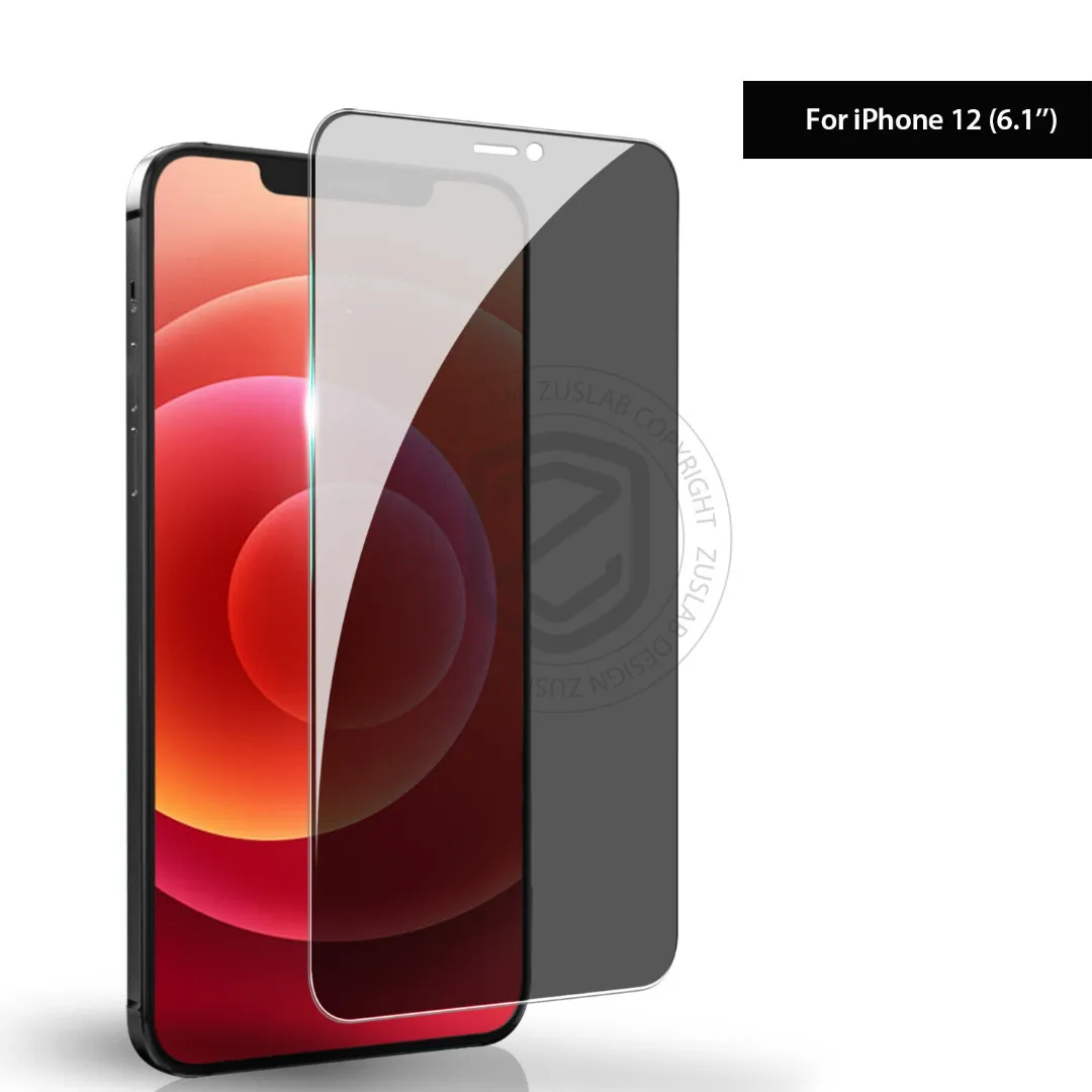 Premium 9H Privacy Tempered Glass Screen Protector For Apple Iphone 12