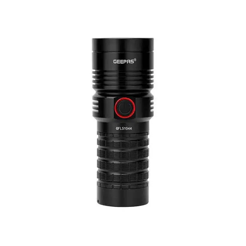 Geepas GFL51044 Rechargeable LED Flashlight with Power Bank - Price in Bangladesh