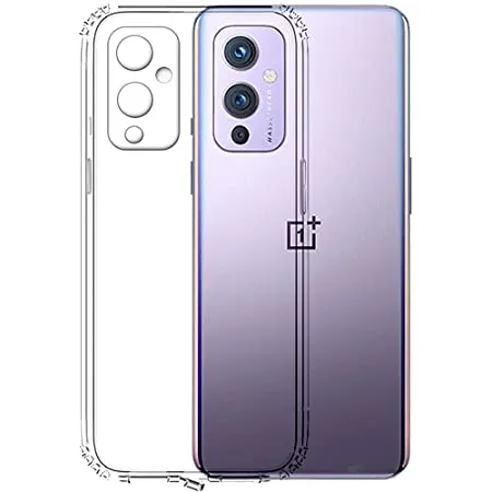 OnePlus 9 Premium Silicone Case Crystal Clear Soft TPU Ultra-Thin Transparent Flexible Protective Mobile Phone Back Cover - Price in Bangladesh
