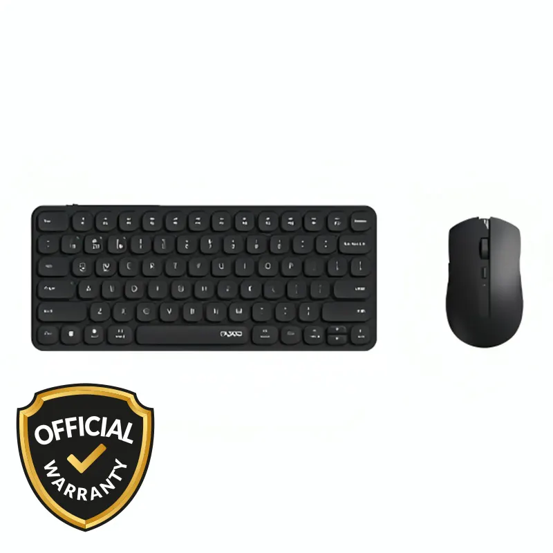 Rapoo 9050S Multi-Mode Wireless Ultra-Slim Compact Keyboard & Mouse Combo - Price in Bangladesh